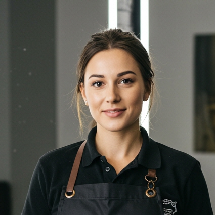 Coiffeuse créative à Québec, offrant des services de coiffure exceptionnels.